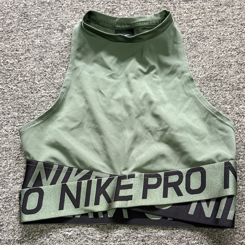 Nike Pro Green Sports Bra